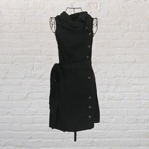 LA Made Sleeveless Cowl Neck Dress NWT